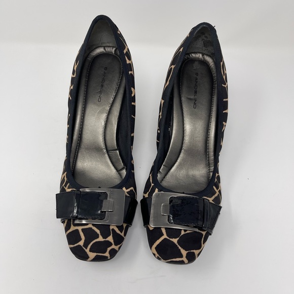 Bandolino Giraffe Print Wedge Heels - Picture 1 of 4